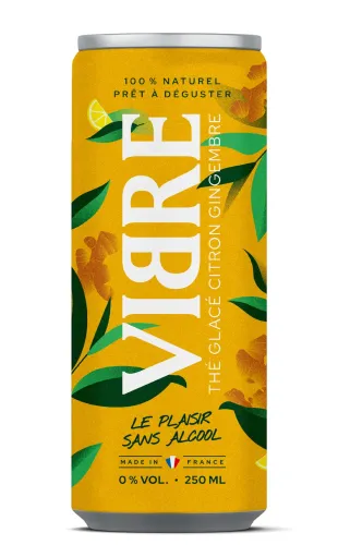 VIBRE Thé Glacé Citron Gingembre
